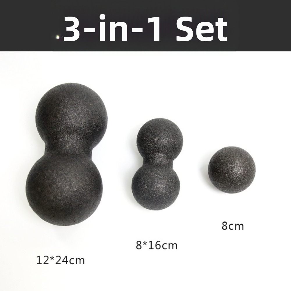 Acupressure Ball Set - Dubbele Lacrosse Pinda Massagebal Pijnverlichting Fysiotherapie
