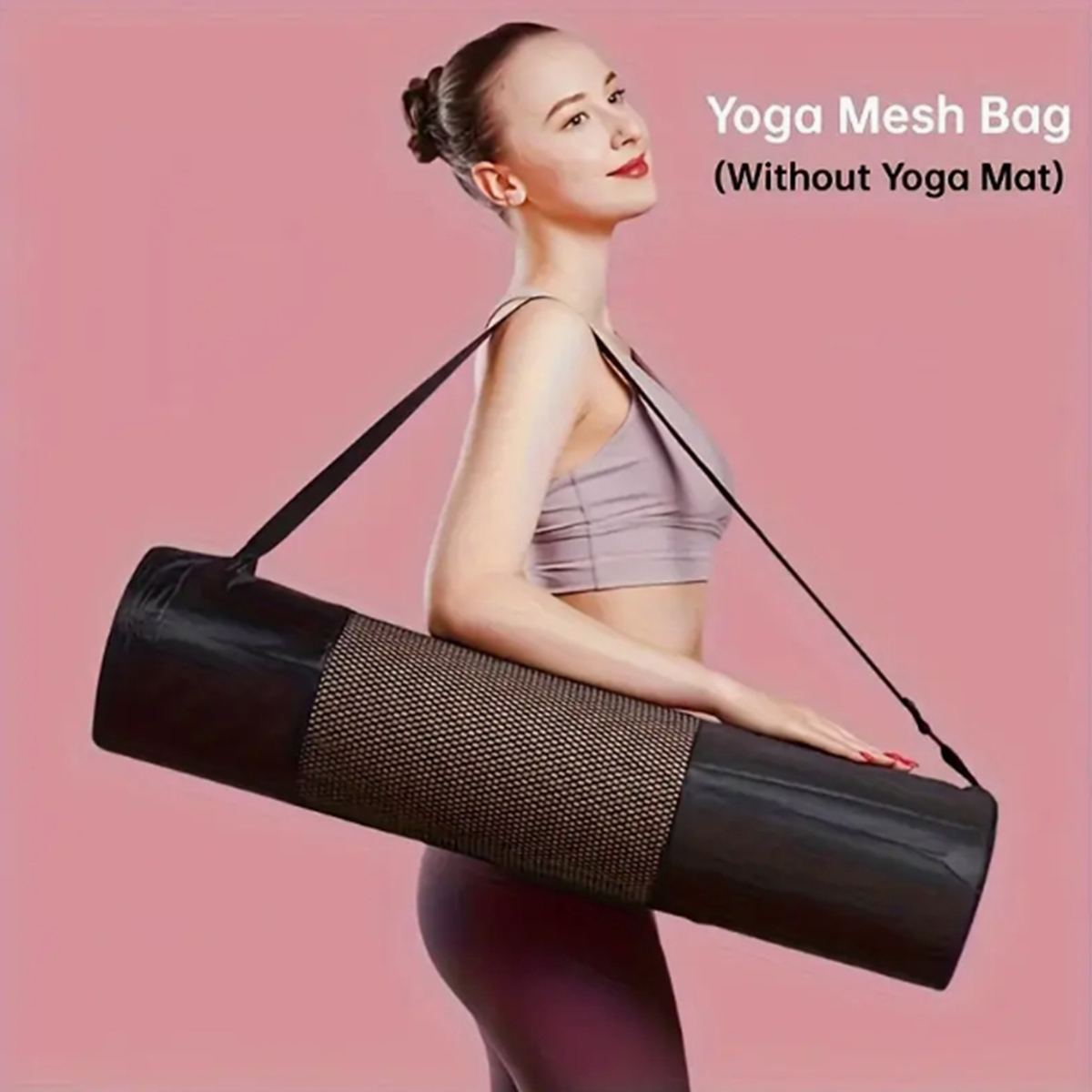Pilates Yoga Fitness - 1 ademende mesh tas voor opbergen