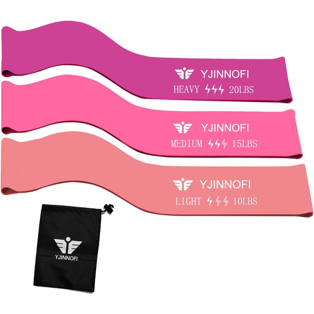 Pilates Ankle Strap - Professionele weerstandsbandenset voor thuisworkouts, 3-pack met