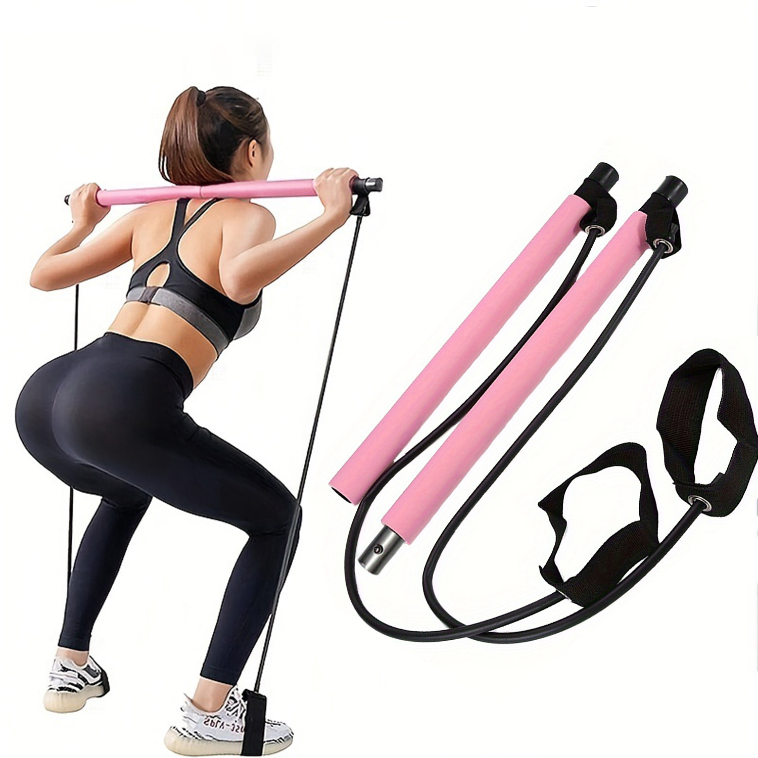 Pilates Yoga Combined - Multifunctionele Pilates Bar Combinatie Fitness Yoga