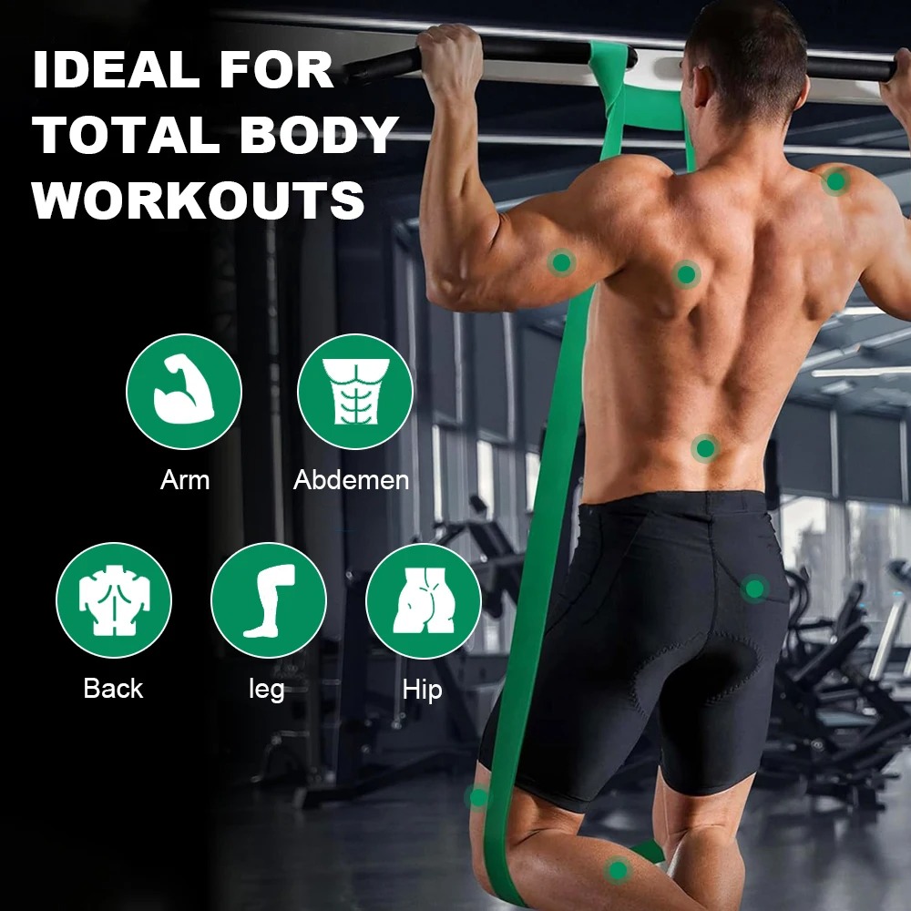Pilates Yoga Home Workout - Fitness resistanceband 5~230lbs voor boksen, behendigheidstraining,