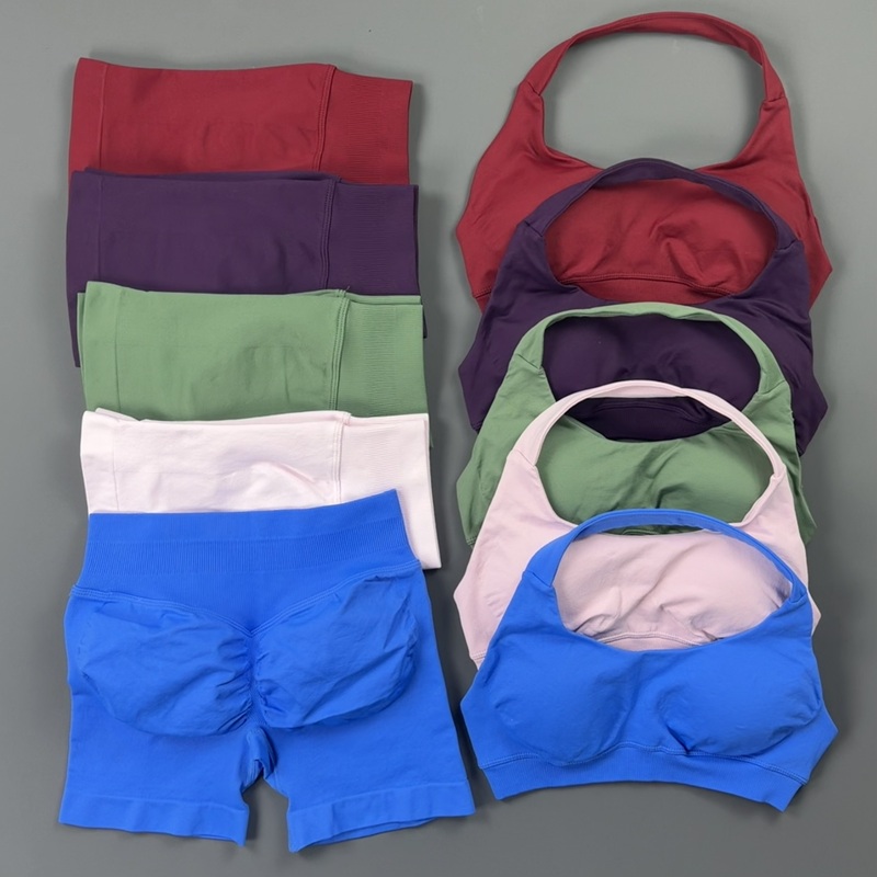 Pilates Yoga Clothes - 2 Stuks Histello Sportset Dames Naadloze