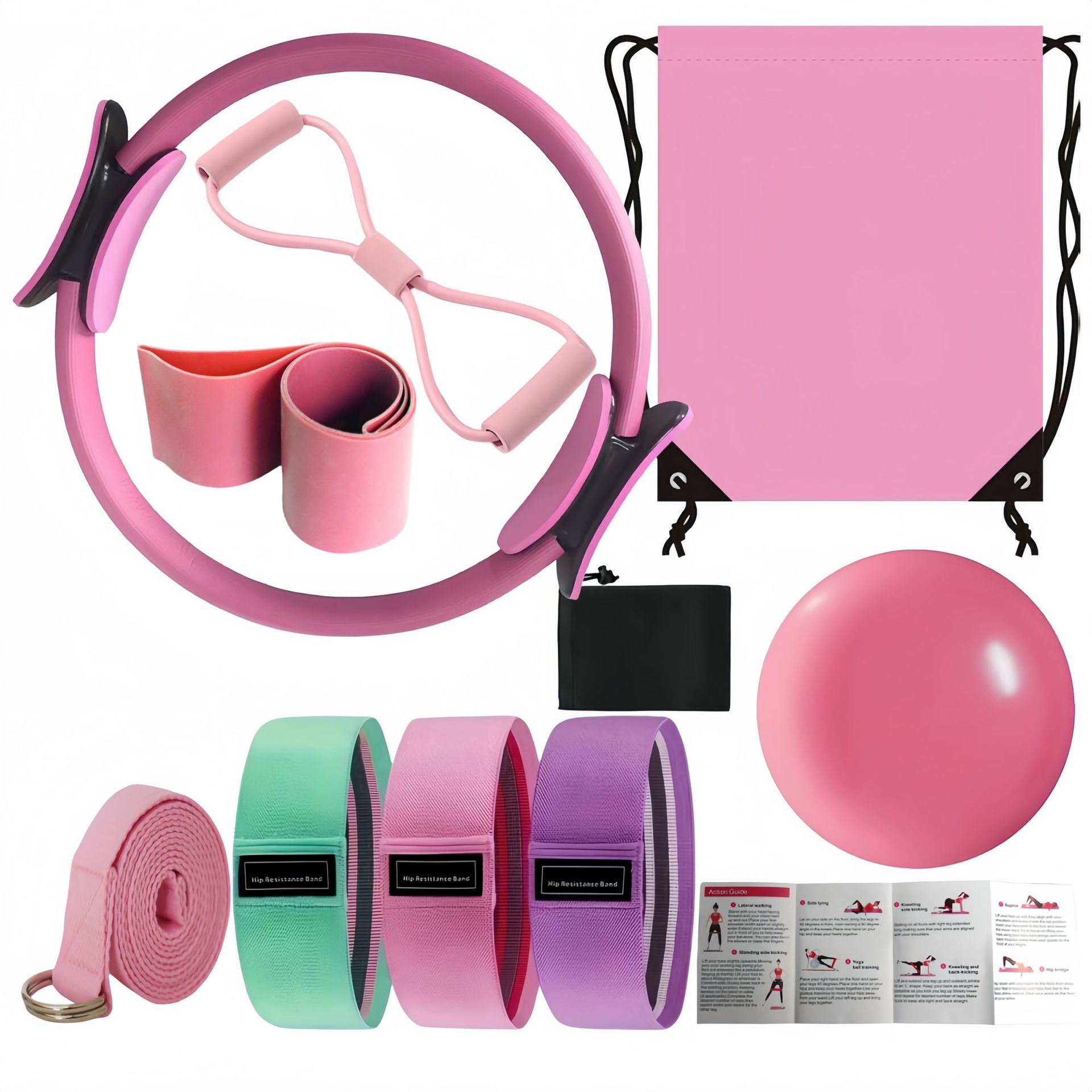 Pilates Yoga Combined - Nieuwe Yoga Pilates Combinatie 10-delige set