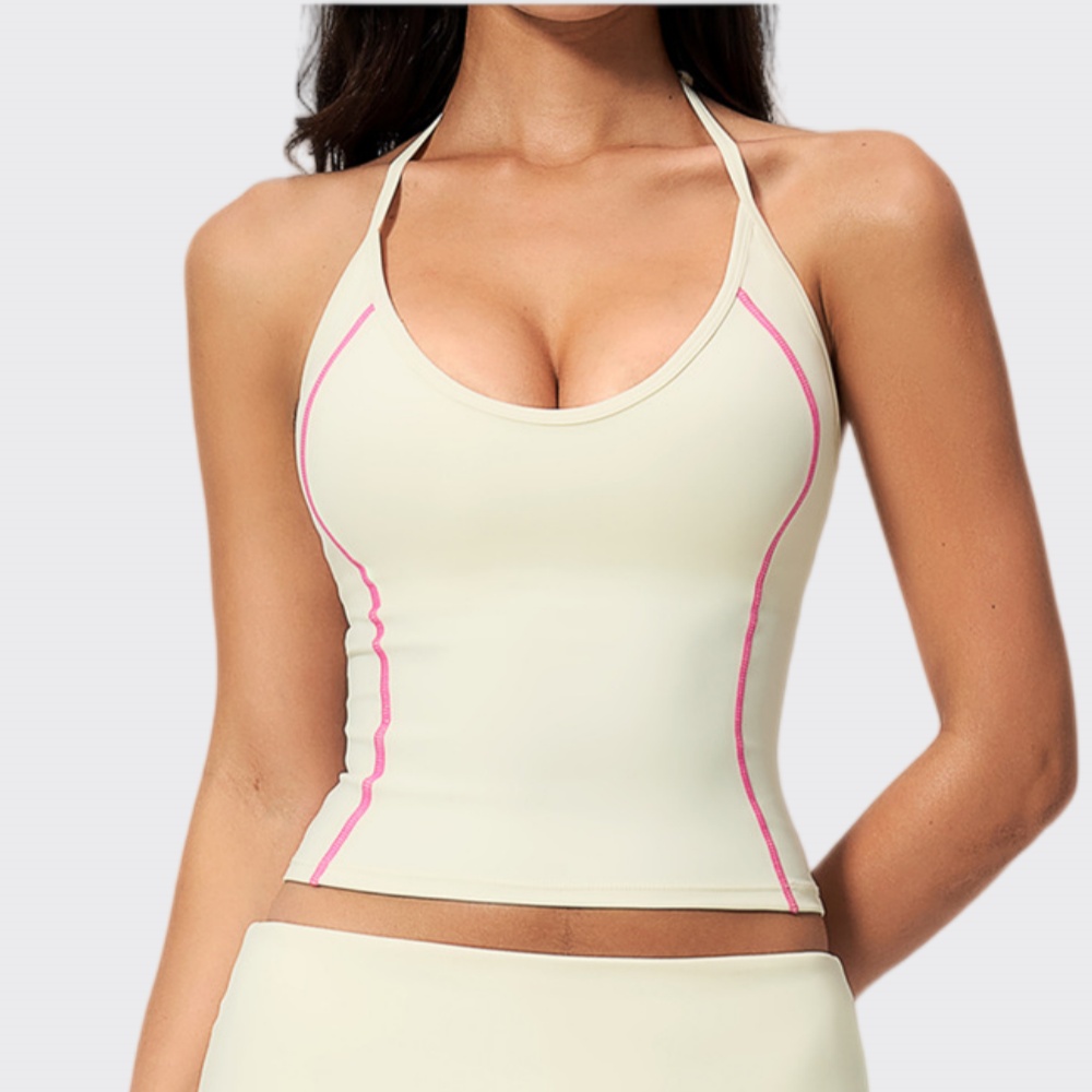 Pilates Yoga Clothes - Vrouw Halter Yoga Tank Top Gymkleding