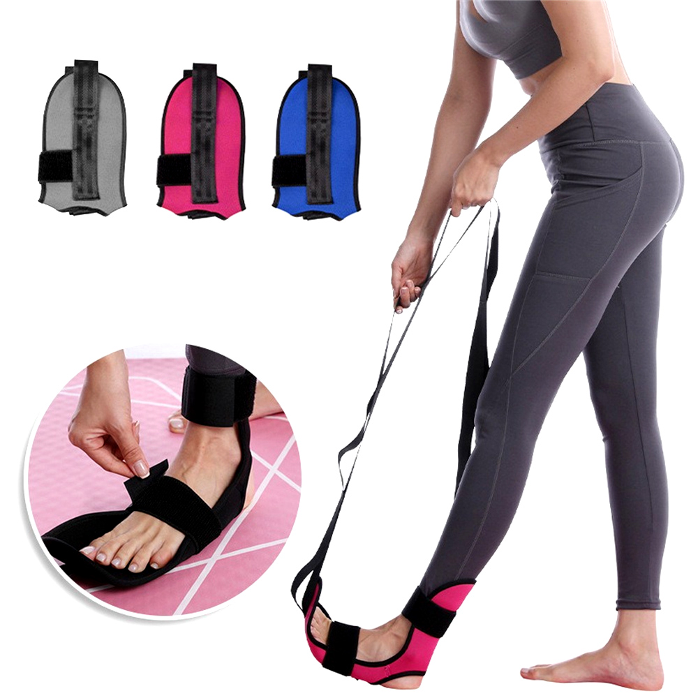 Pilates Ankle Strap - Yogariem / gesegmenteerde stretchband / ligamentcorrectieriem