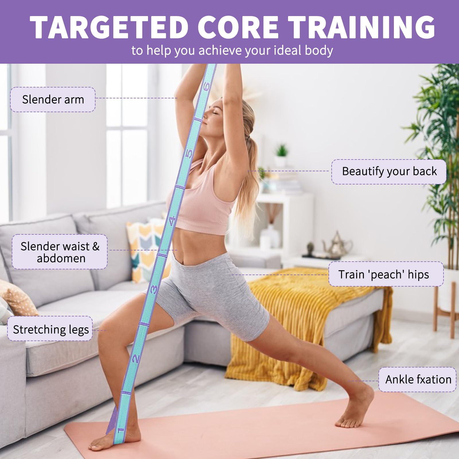 Afslankende weerstandsband Yog - Pilates Yoga Hot recensie en prijs
