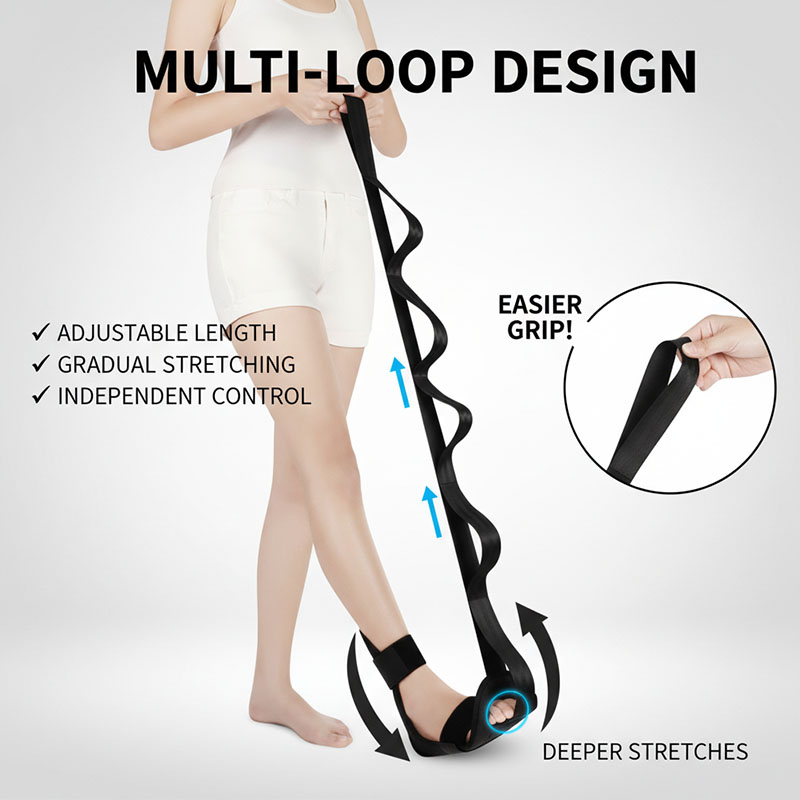 Yoga Beenstretchband Gesegment - Pilates Ankle Strap recensie en prijs
