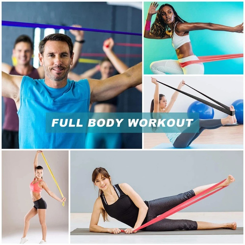 Natuurlijke Latex Resistance B - Pilates Yoga Home Workout recensie en prijs