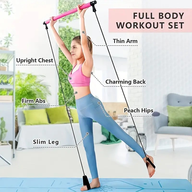 Multifunctionele Pilates Bar C - Pilates Yoga Combined recensie en prijs