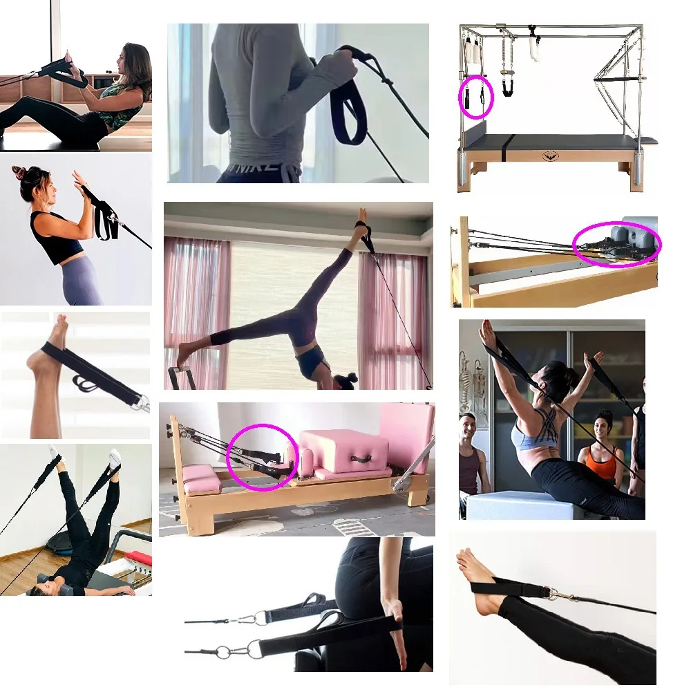 Dubbele ring elastische yoga p - Pilates Ankle Strap recensie en prijs
