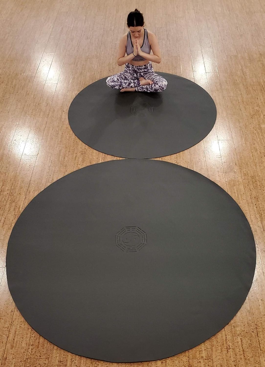 Grote ronde TPE yogamat, paars - Pilates Yoga And Tai Chi recensie en prijs
