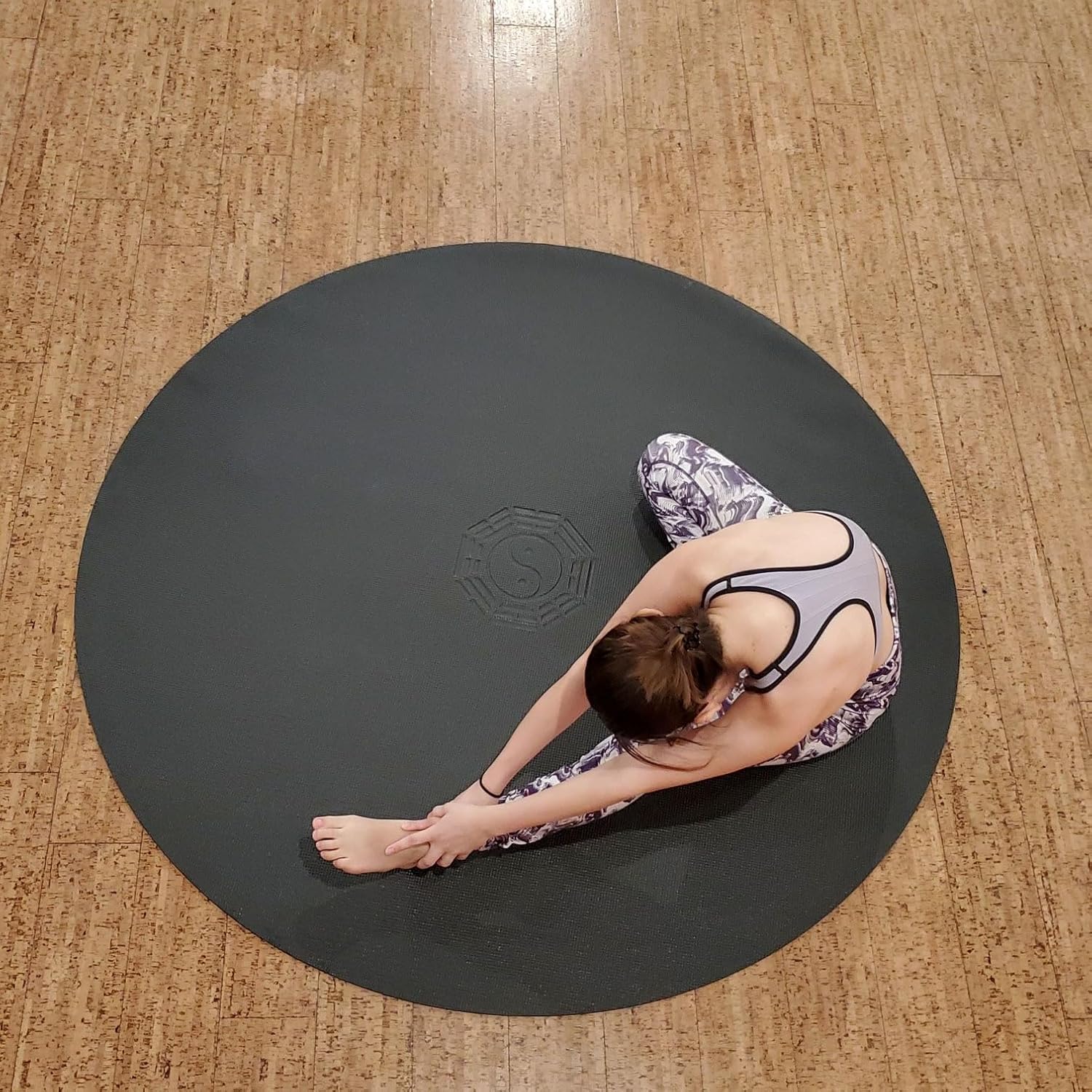 Grote ronde TPE yogamat, paars - Pilates Yoga And Tai Chi recensie en prijs