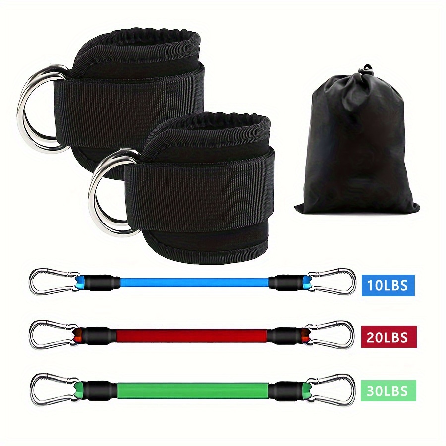 5 stuks enkelweerstandsbanden, - Pilates Ankle Strap recensie en prijs