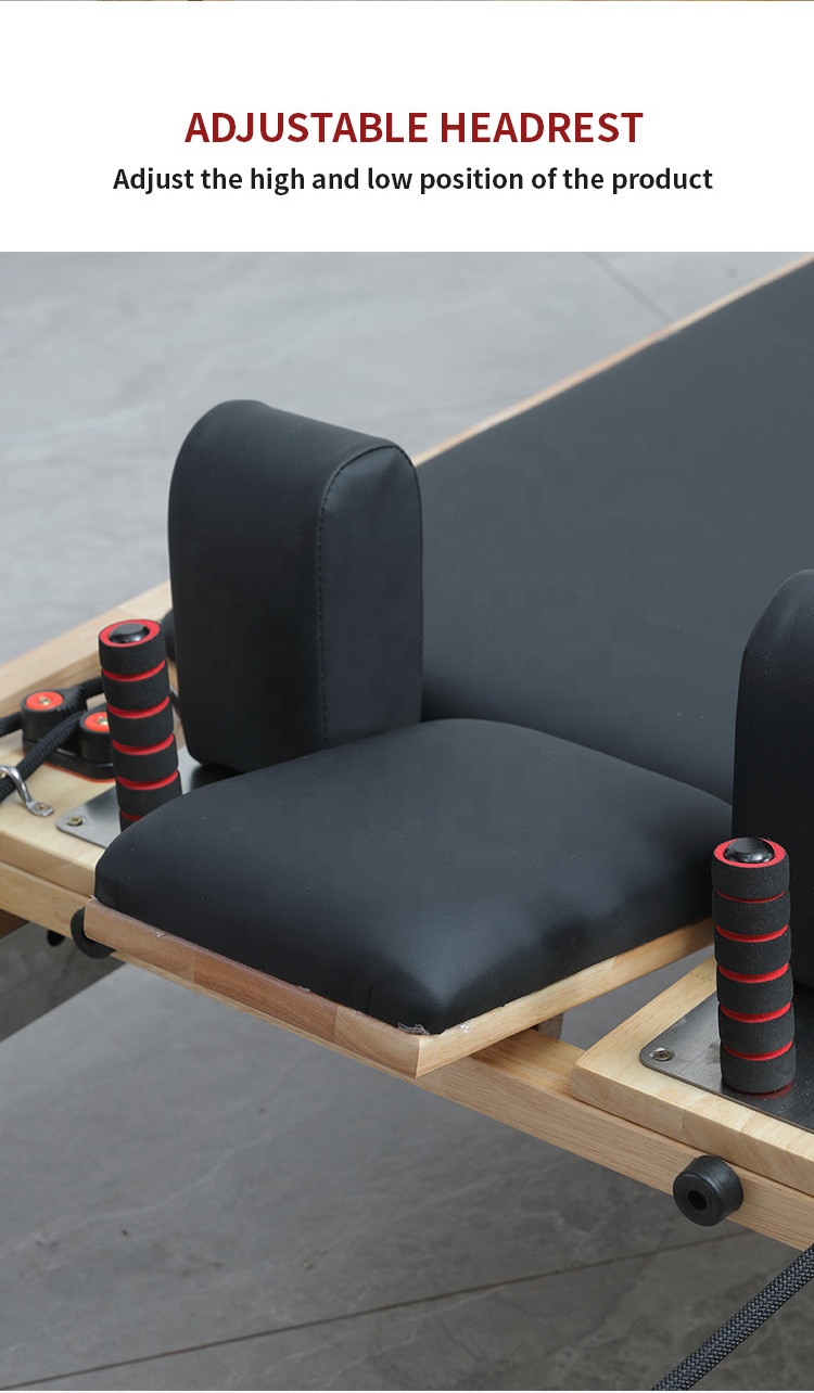 Red Oak Core Reformer verstelb - Pilates Yoga Hot recensie en prijs