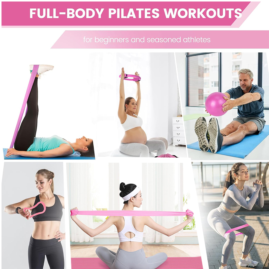 Aangepaste LOGO 5-delige Home  - Pilates Yoga Home Workout recensie en prijs