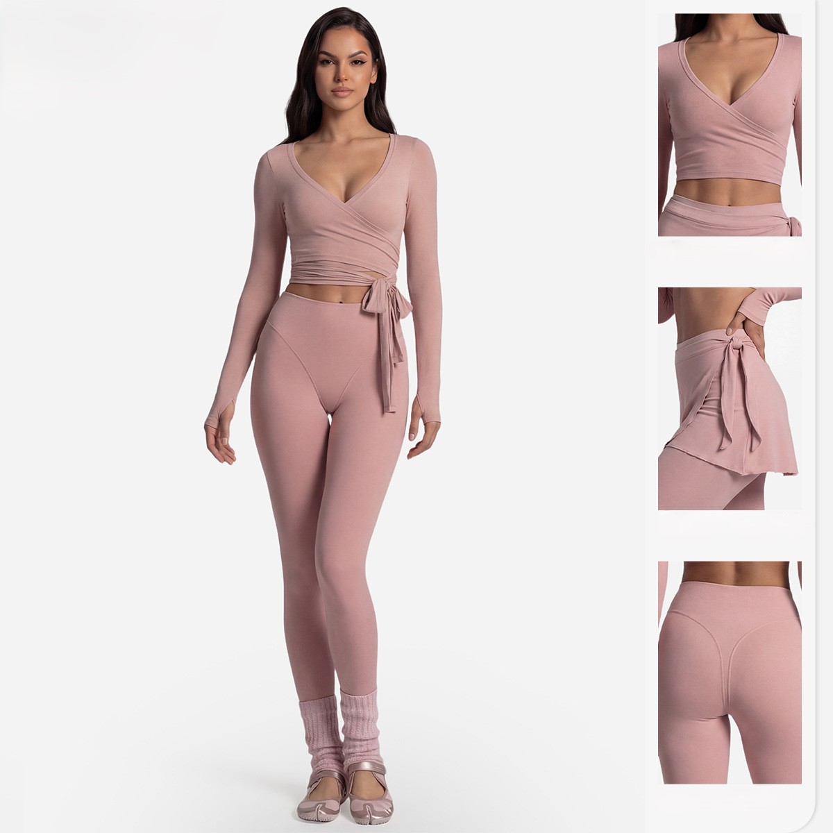 Yoga top met lange mouwen, gek - Pilates Yoga Clothes recensie en prijs