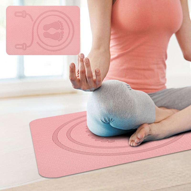 6mm Springtouwmat TPE Materiaa - Pilates Yoga Home Workout recensie en prijs