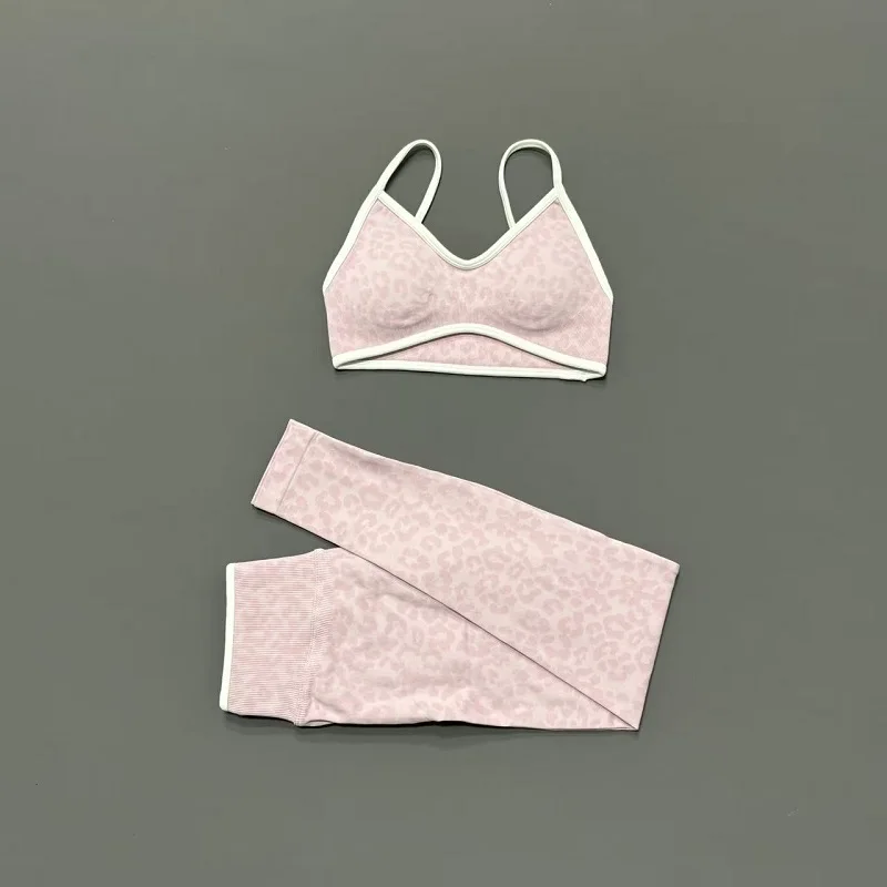 2-delige yogaset dames luipaar - Pilates Yoga Clothes recensie en prijs