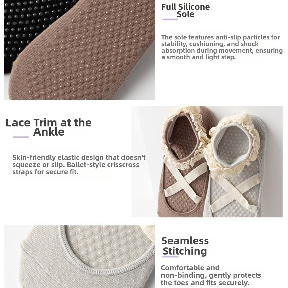 Nieuwe antislip yogasokken met - Pilates Ankle Strap recensie en prijs