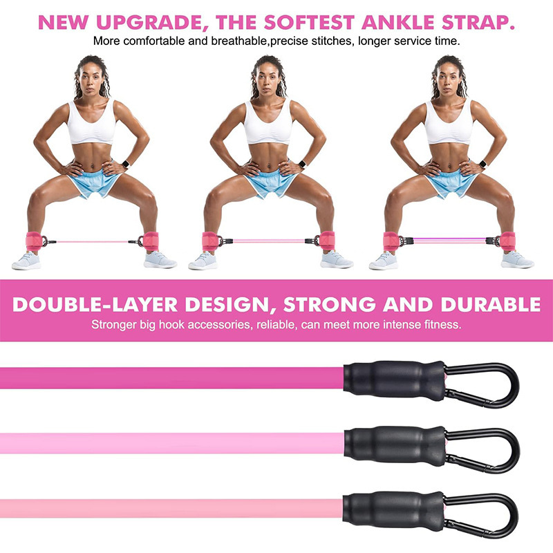 Yoga Pilates Cirkel 19-delige  - Pilates Ankle Strap recensie en prijs